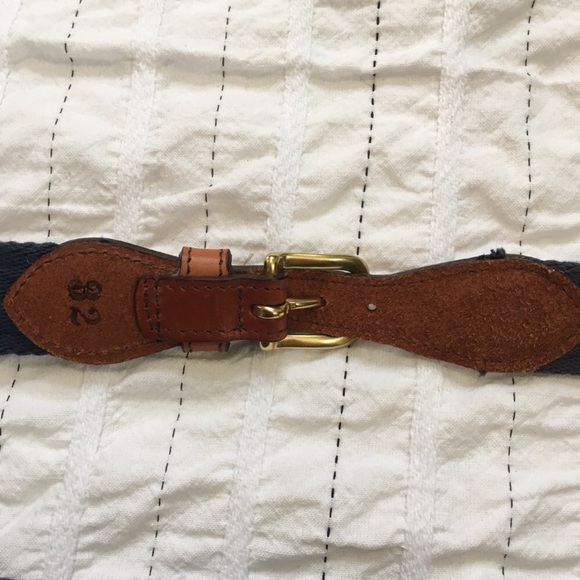 Leather & Canvas Lobster Belt - Picture 3 of 3